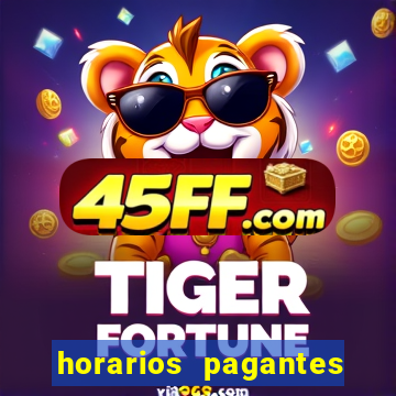 horarios pagantes do fortune rabbit